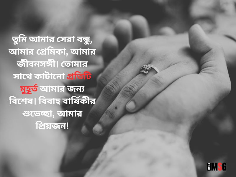 আজ আমাদের শুভ বিবাহ বার্ষিকী