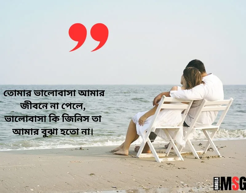 সত্যিকারের ভালোবাসা নিয়ে রোমান্টিক স্ট্যাটাস
