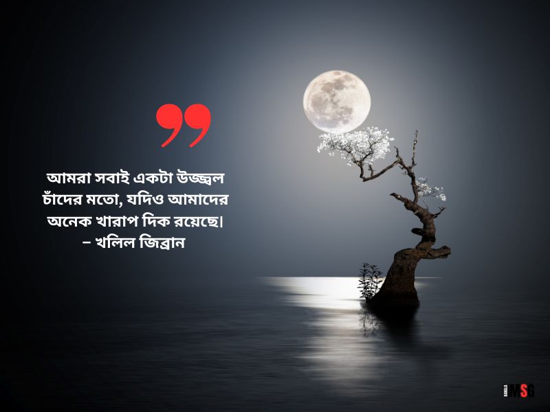 চাঁদ নিয়ে ক্যাপশন বাংলা