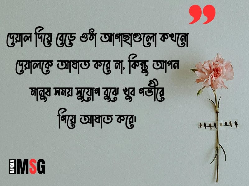আঘাত নিয়ে ক্যাপশন