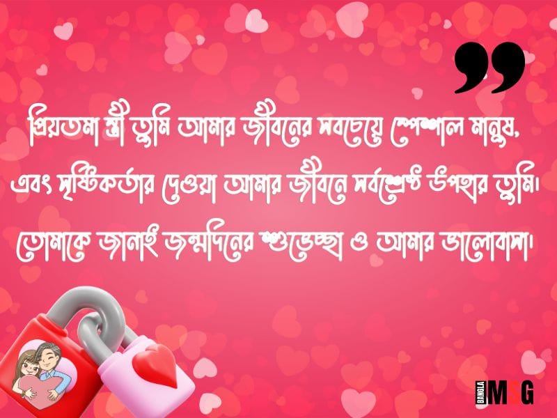 স্ত্রীর জন্মদিনের ফেসবুক স্ট্যাটাস