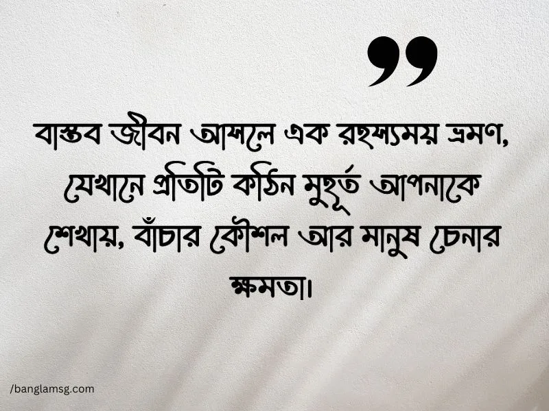 বাংলা স্ট্যাটাস বাস্তবতা