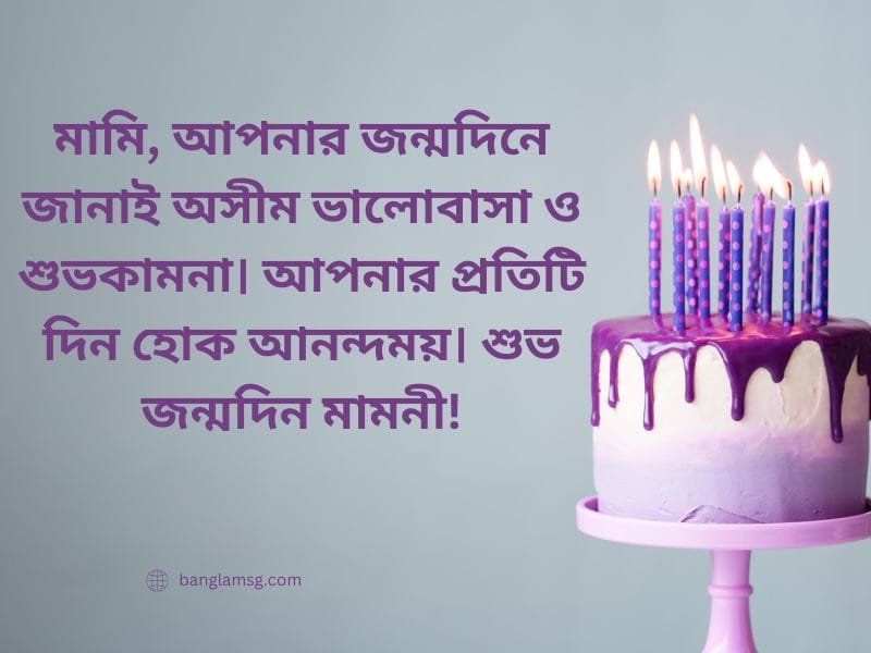 মামির জন্মদিনের শুভেচ্ছা স্ট্যাটাস