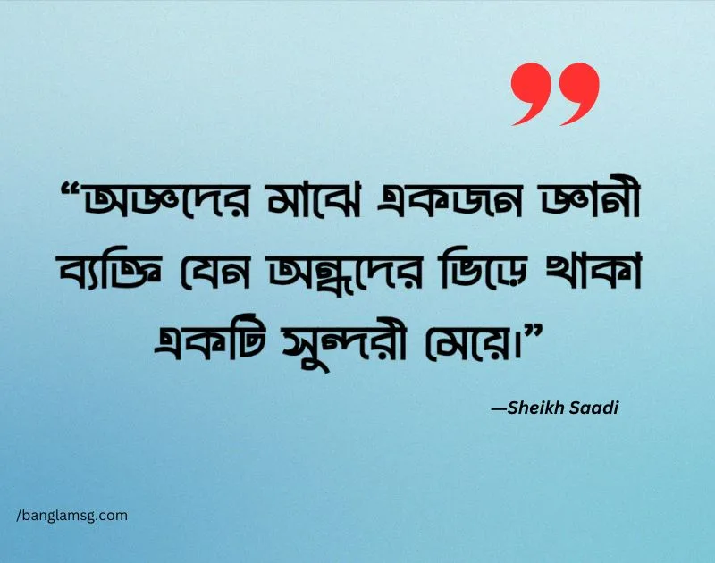 মোটিভেশনাল উক্তি by ―Sheikh Saadi