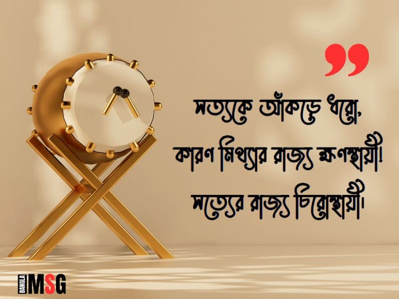 সত্য নিয়ে ক্যাপশন