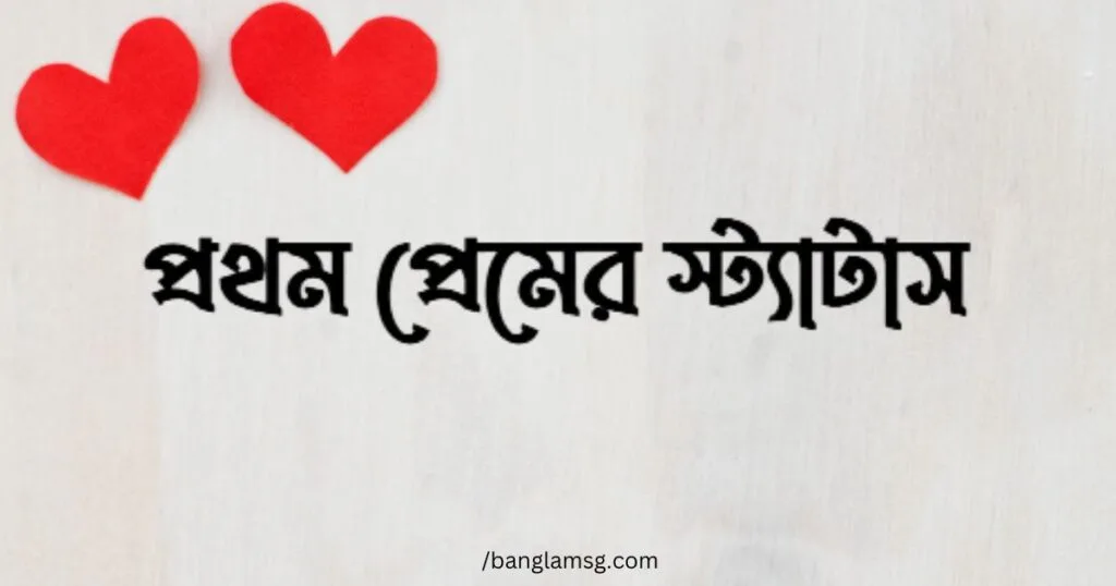 প্রথম প্রেমের স্ট্যাটাস