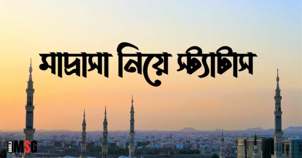 মাদ্রাসা নিয়ে স্ট্যাটাস
